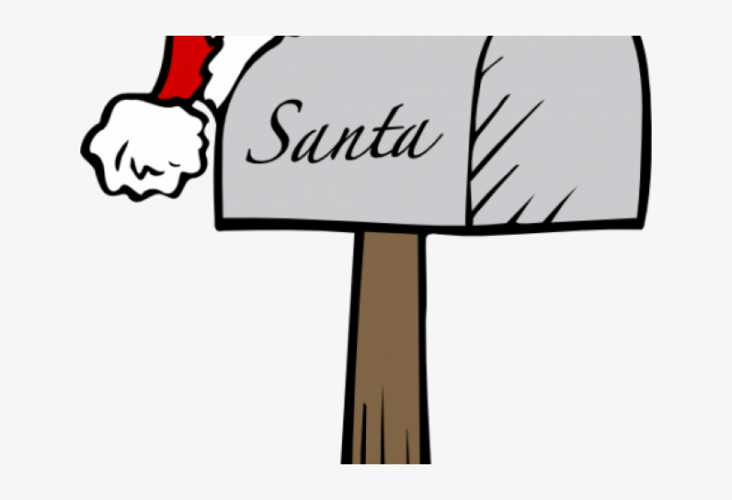 Mailbox Clipart North Pole - Santa Letter Clip Art, transparent png download