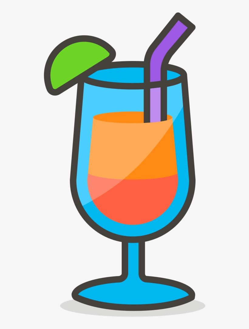 572 Tropical Drink Emoji Bebida PNG Image Transparent PNG Free