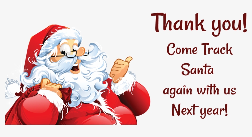 North Pole Flight Command Tracking Santa December 25, - Santa, transparent png download