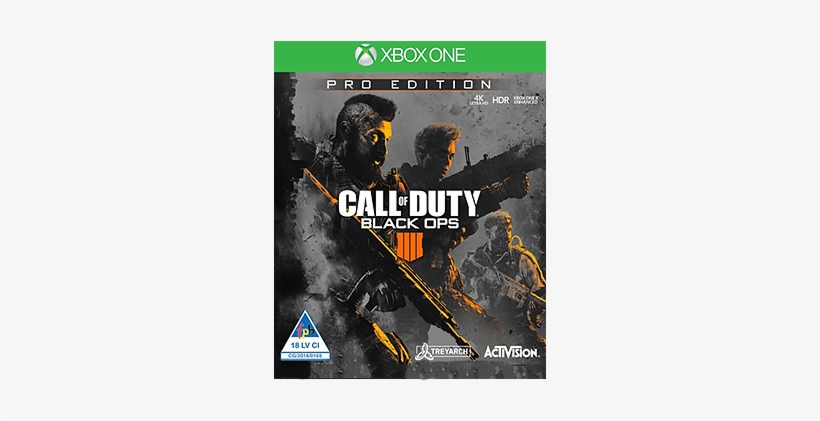 Call Of Duty Black Ops 4 Pro Edition Image - Call Of Duty Black Ops 4 Pro Edition Xbox One, transparent png download