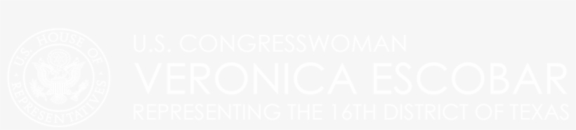 Representative Veronica Escobar - White Image For Instagram, transparent png download