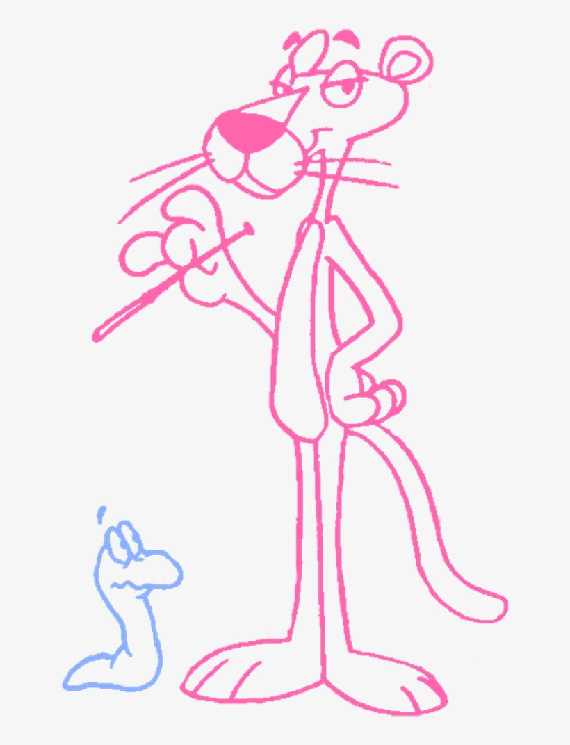 The Pink Panther - Illustration, transparent png download