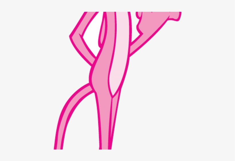Panther Clipart Pink Panther - Pink Panther Logo Vector, transparent png download