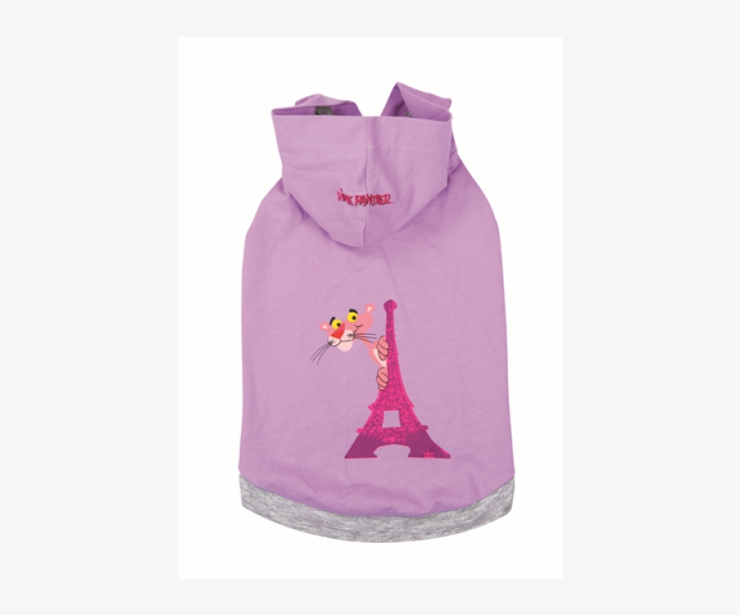T-shirt Pink Panther In Paris - Hoodie, transparent png download
