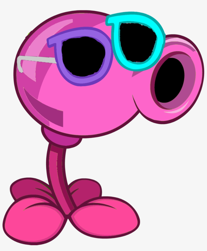 Party Pea Hd - Plants Vs Zombie Orange, transparent png download