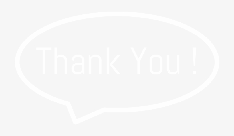 Page Thank You Bulle - Graphic Design, transparent png download