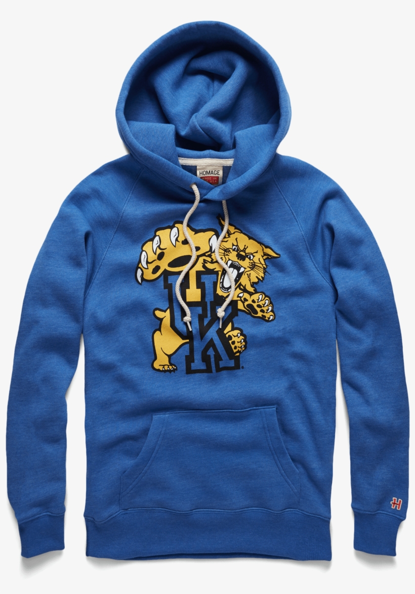 Uk Wildcat Attack Hoodie - Hoodie, transparent png download