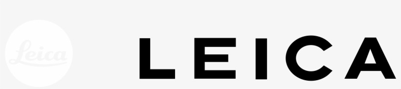 Leica Logo Black And White - Leica, transparent png download