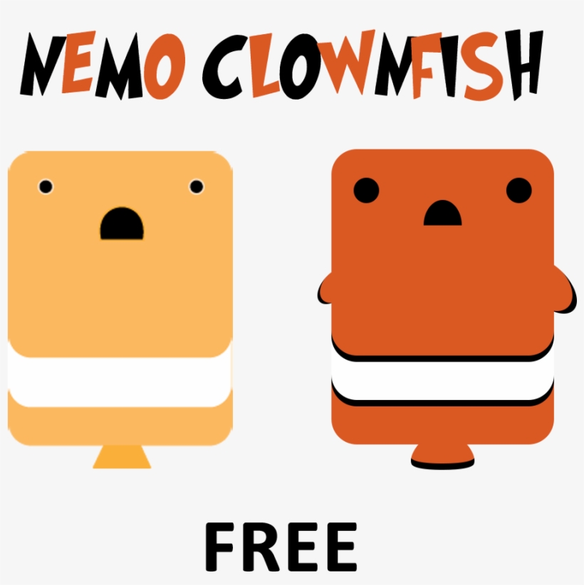 Skin[fish] Clownfish - Pdf, transparent png download
