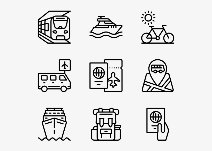 Travel - Agriculture Icons, transparent png download
