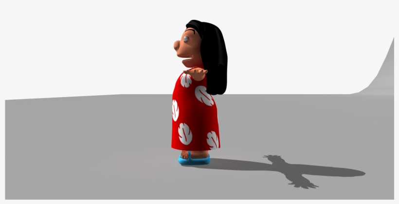 Lilo - 3 D Animation Final Project, transparent png download