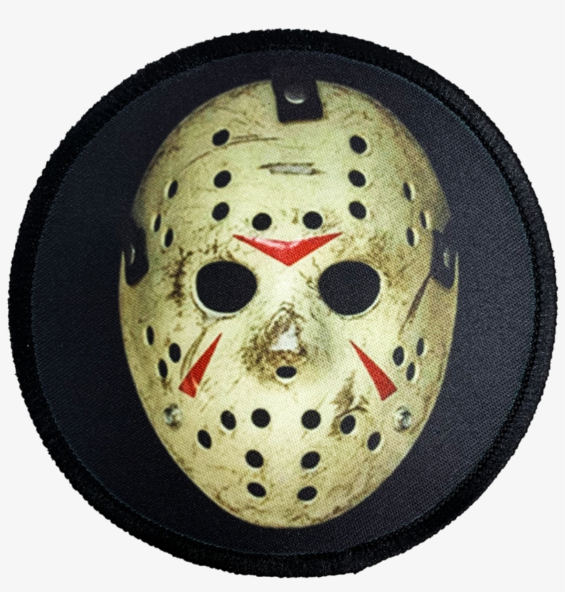 Friday The 13th Part 3 Jason Hockey Mask Iron-on Patch - Happy Death Day Mask Sale, transparent png download