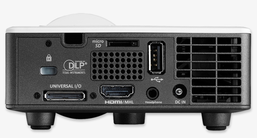 Optoma Ml750st Ultra Mobile Short Throw Led Projector - Optoma Ml750st, transparent png download