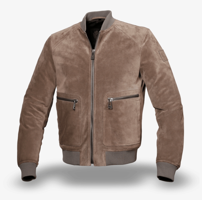 Belstaff Winswell Men's Leatherblouson, Driftwood - Leather Jacket, transparent png download