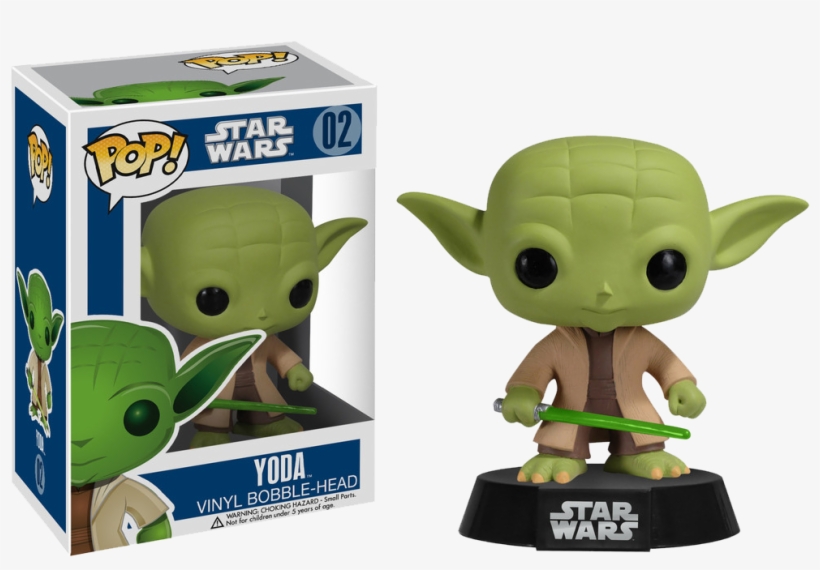 Pop Figure Star Wars Yoda - Funko Pop Star Wars Yoda 02, transparent png download