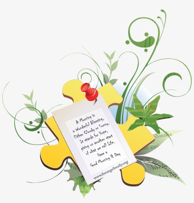 [fao] Have A Nice Day & Morning - Leaf Vector, transparent png download