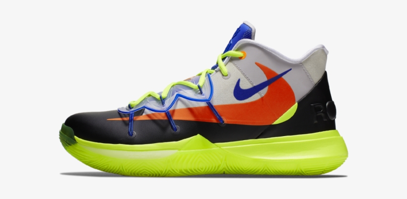 Cheetah Print Nike Dunks - Rokit X Kyrie 5, transparent png download