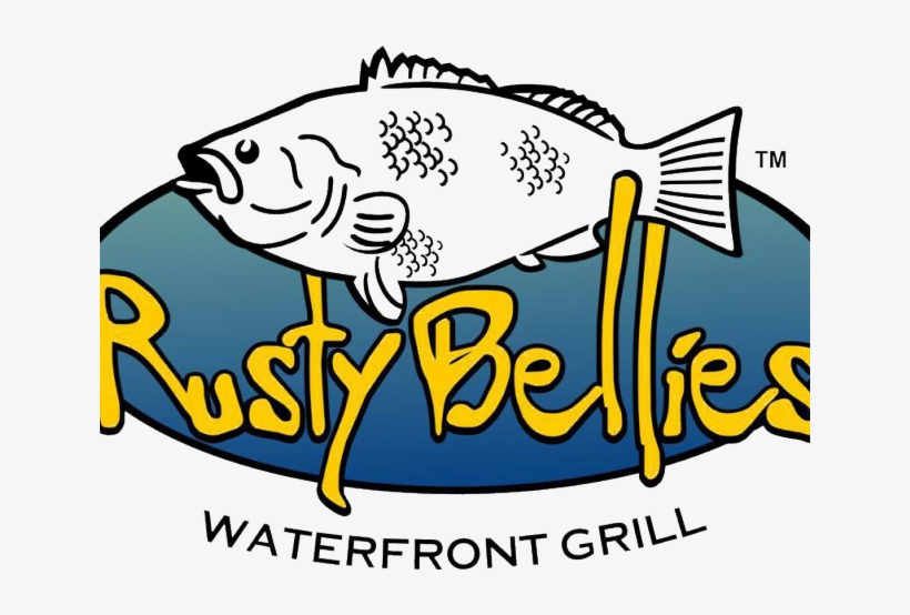 Sandwich Clipart Fried Fish - Rusty Bellies Logo, transparent png download