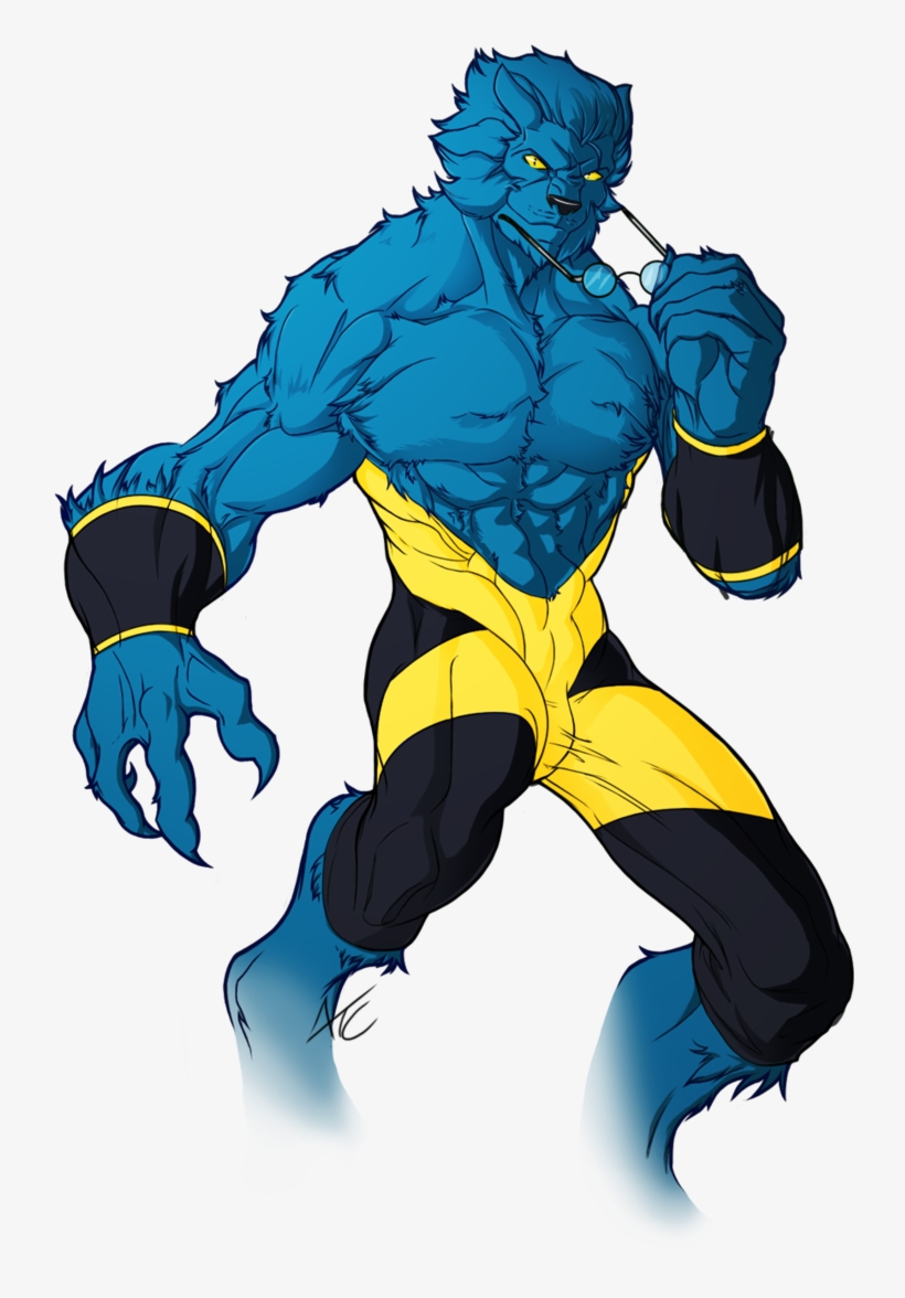Hank Mccoy By Scribbletati - Avengers Hank Mccoy Deviantart, transparent png download