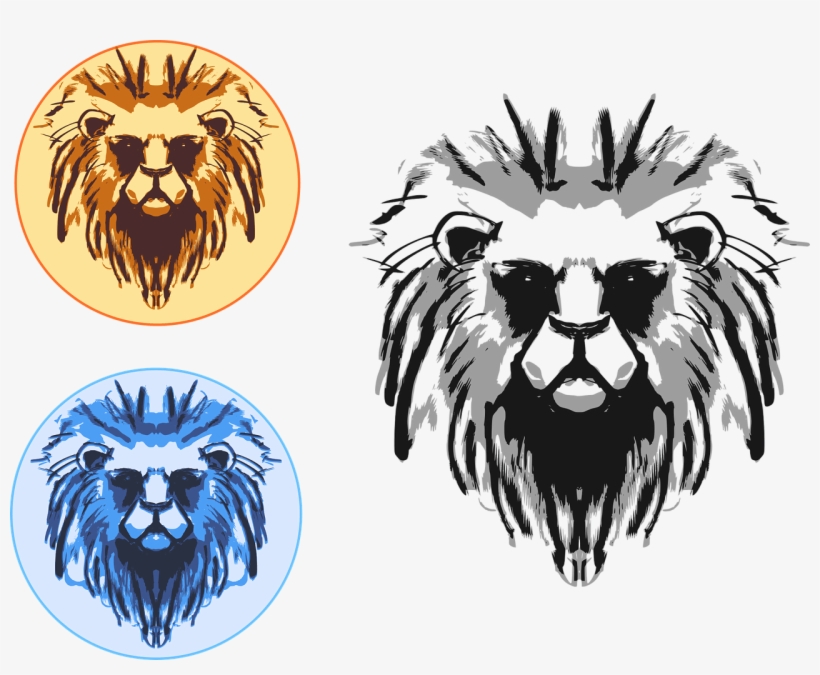 I Will Create A Unique Tattoo Design - Lion, transparent png download