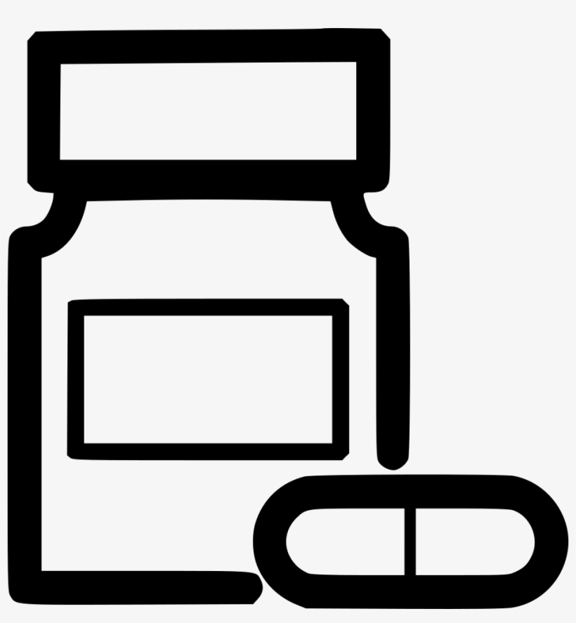 Medicine Bottle Pill Comments, transparent png download