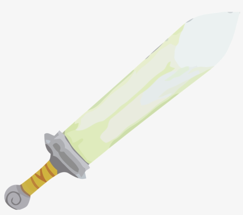 The Only Sword On The Island, And You've Got It, Baby - Sword, transparent png download