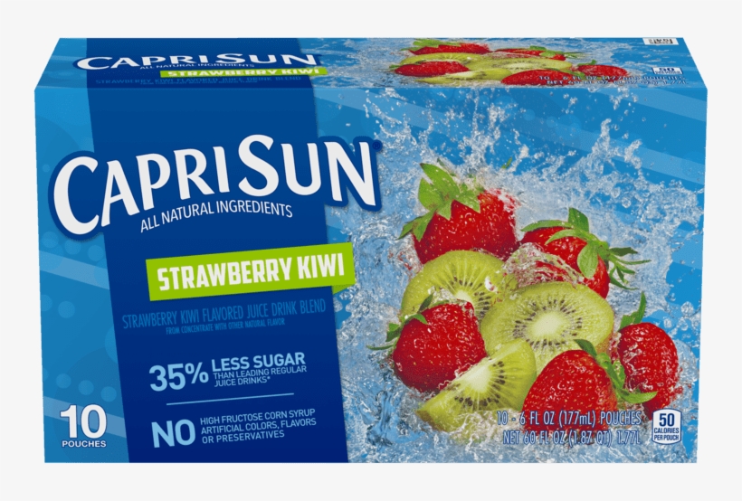 Capri Sun Strawberry Kiwi, transparent png download