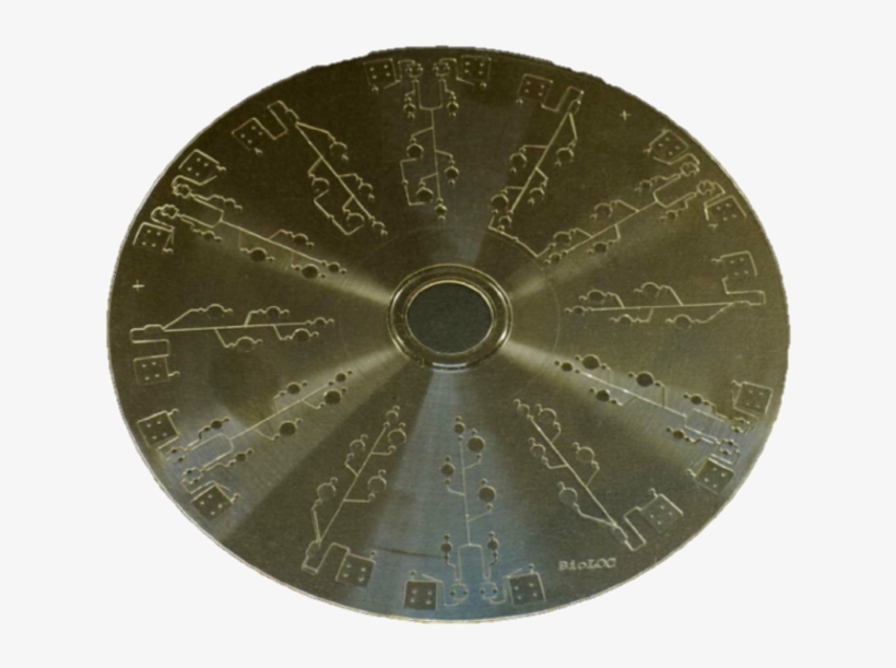 Compact Disc Elisa Chip - Circle, transparent png download