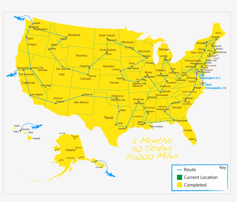 Honor And Remember Across America - Mlb Map 1950, transparent png download