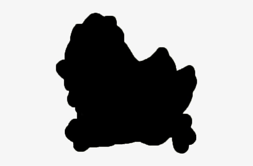 Silhouette Running Chick Black And White - Silhouette, transparent png download