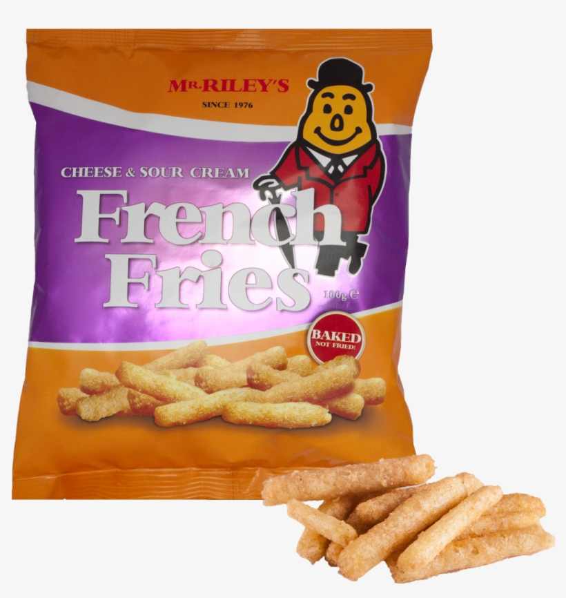 French Fries Cheese & Sour Cream - Mr Riley French Fries, transparent png download