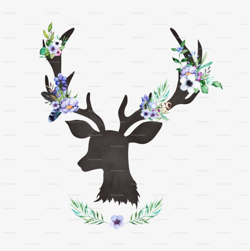 卡通 鹿 頭, transparent png download