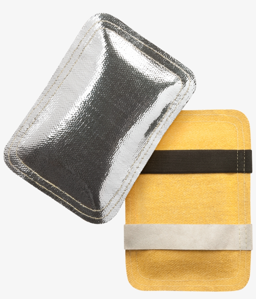 15a87 Aluminized Fiberglass Glove Back-hand Pad - Welding Glove Pad, transparent png download