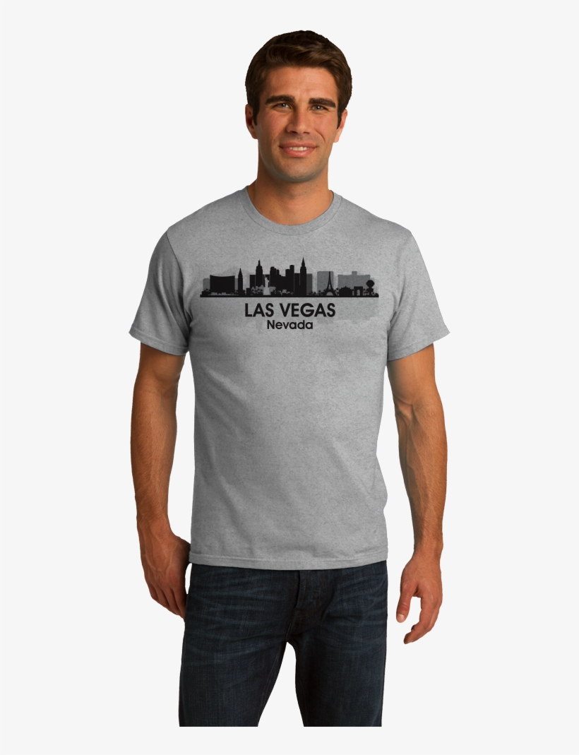 Unisex Grey Las Vegas, Nv City Skyline - Jewish American Princess T Shirt, transparent png download