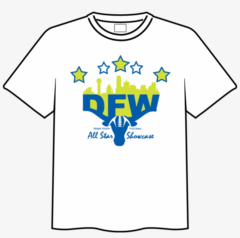 White All Stars T Shirt - Active Shirt, transparent png download