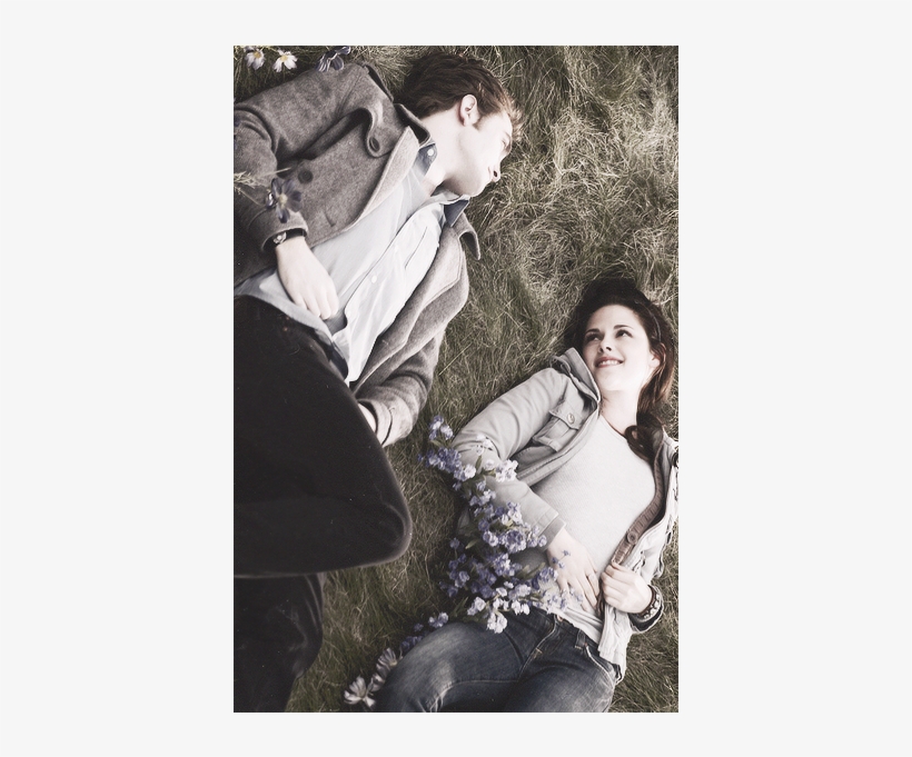 Robert Pattinson ❤ Kristen Stewart ❤ - Edward And Bella Meadow, transparent png download