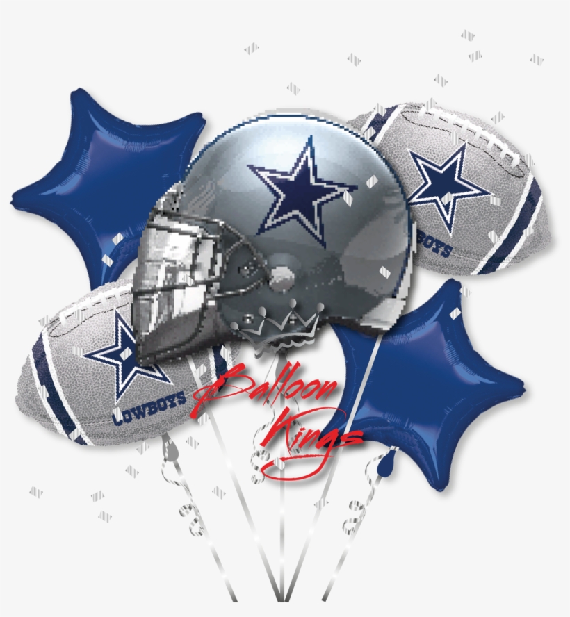 Cowboys Bouquet - Dallas Cowboys Balloons, transparent png download