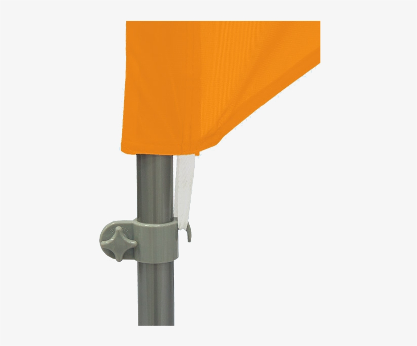 Flag Hooks Over Pole To Keep Stable Against Wind - Umbrella, transparent png download