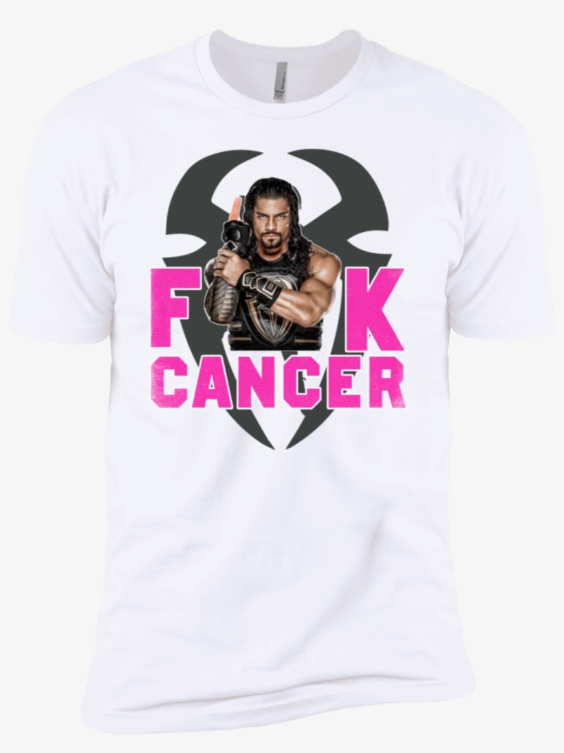 Roman Reigns Fuck Cancer Shirt Premium T-shirt - Hate New York Shirt, transparent png download