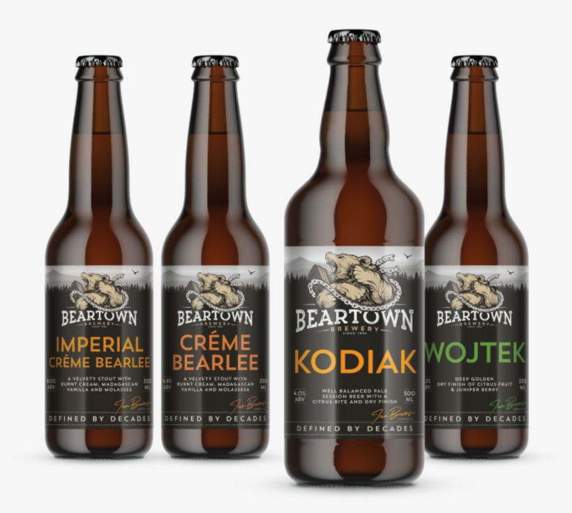 Beartown-bottles - Beer Bottle, transparent png download