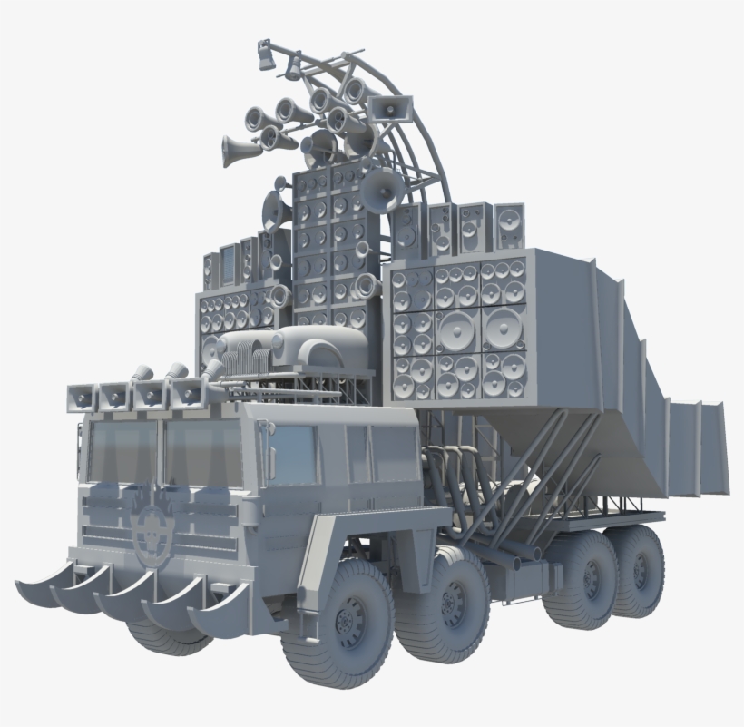 Warboys Armada Doof Wagon - Medium Tactical Vehicle Replacement, transparent png download