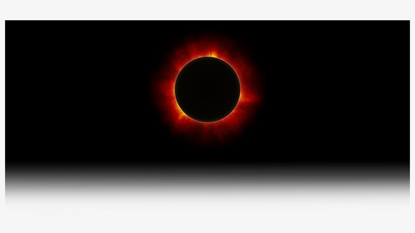 Dark Space, Black Sun - Circle, transparent png download
