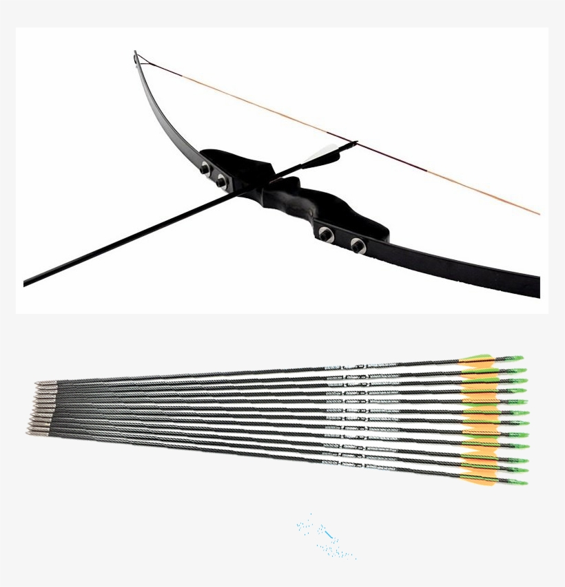 12 X Archery Arrows - Archery, transparent png download