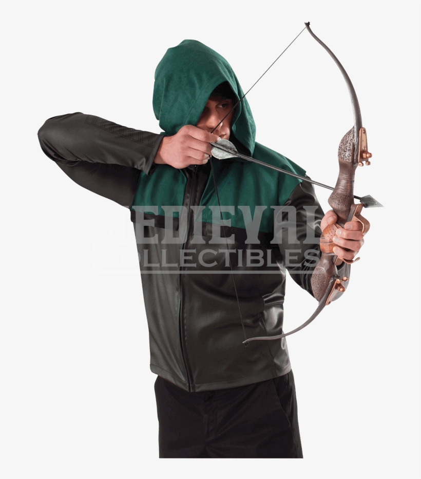 Adult Arrow Costume Bow And Arrow Set - Bow And Arrow From The Arrow, transparent png download