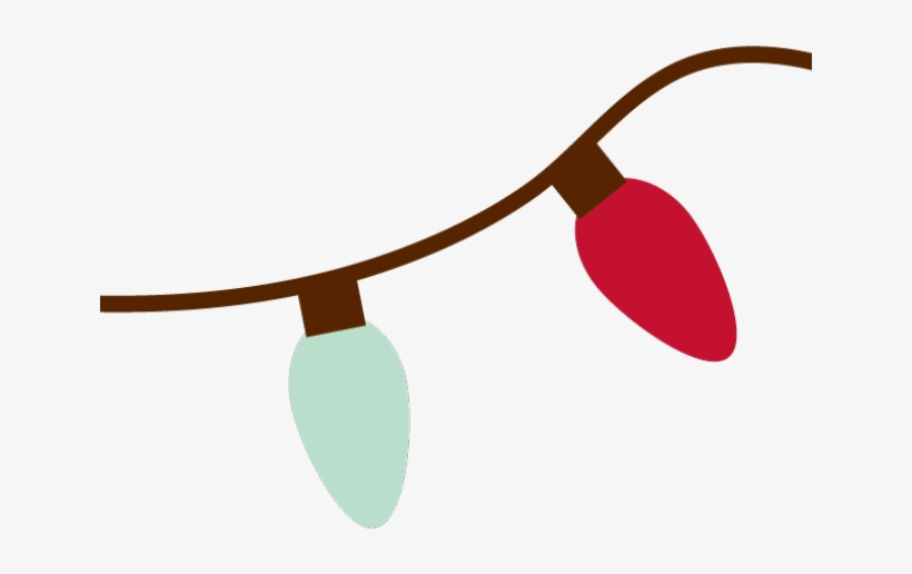 Christmas Lights Clipart Pdf - Christmas Lights Png Free, transparent png download