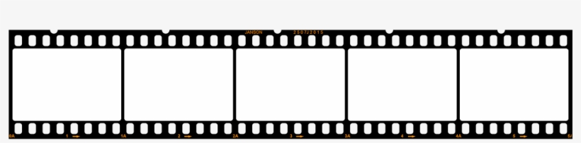 Filmstrip Empty 5 Pictures - Film Strip Royalty Free, transparent png download