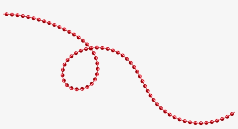 Free Png Download Red Beads Decor Clipart Png Photo - Red Beads Png, transparent png download