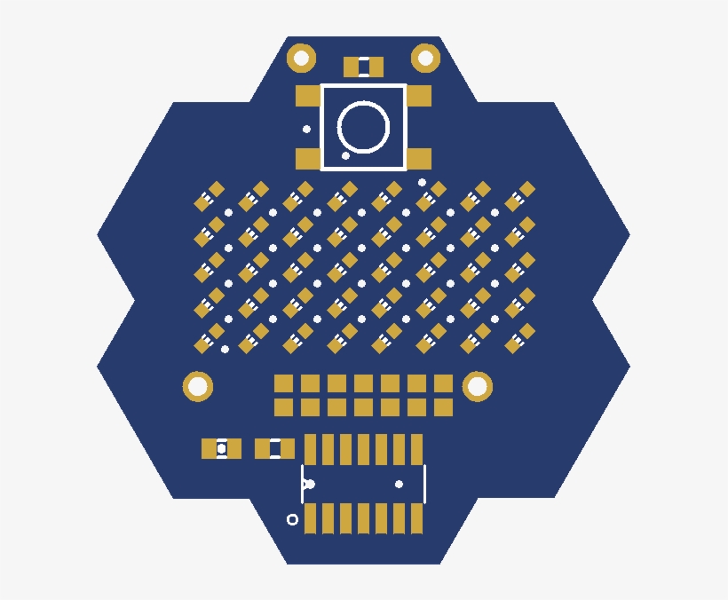 Led Matrix Christmas Tree Ornament A Minimal, Snowflake-shaped, transparent png download