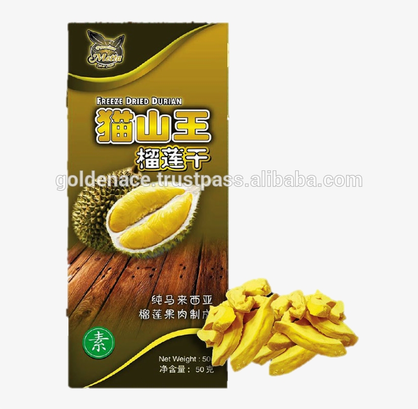 Metta Dried Freeze Durian Fruit - Durian, transparent png download