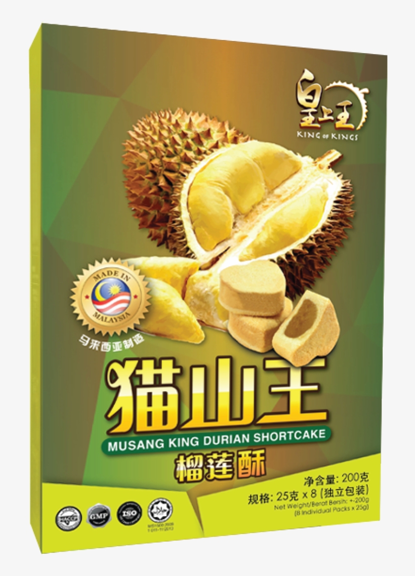 Durian, Musang King, Musang King Durian, Mao Shan Wang, - Durian Shortcake, transparent png download
